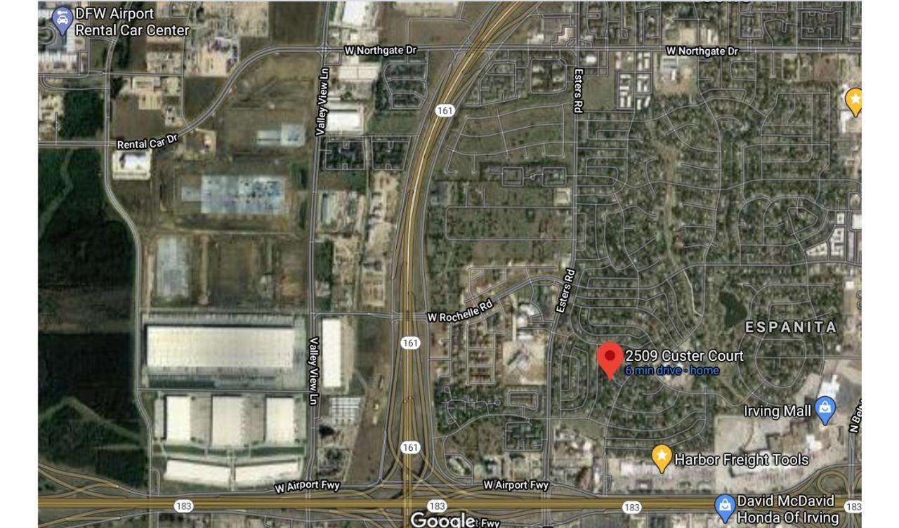 Oasis 3 Near Dfw Airport With Mediterranean Setting Irving Exterior foto